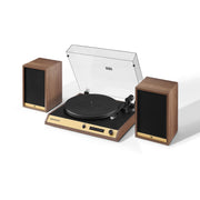 Crosley C72 Walnut with golden details Crosley Radio Europe