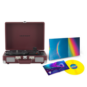 Cruiser Plus Burgundy & Coldplay - Moon Music Special edition Yellow vinyl Crosley Radio Europe