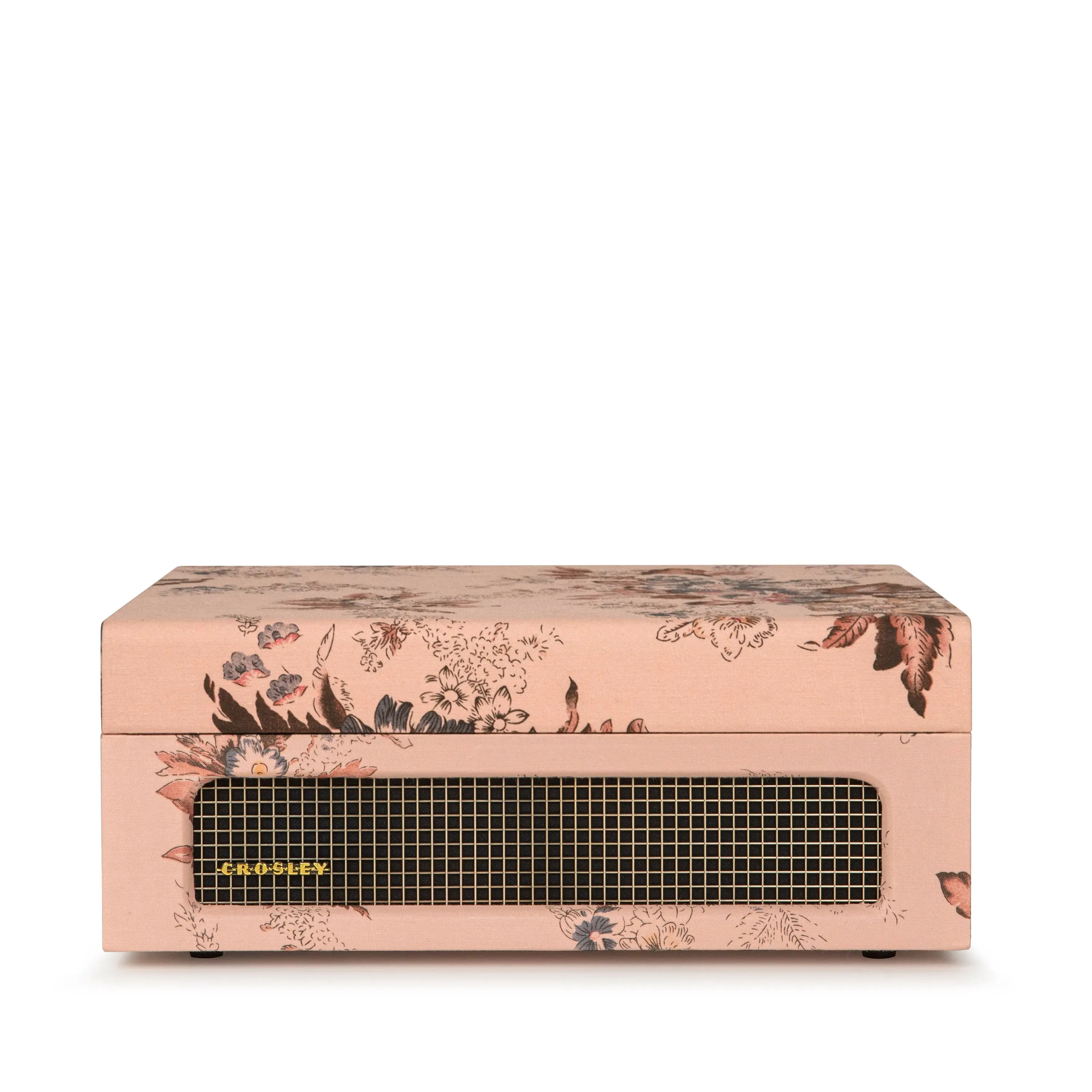 Crosley rose floral record player shops